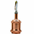 Fully Earthed Rose Gold E27 Bulb Holder - Vintagelite