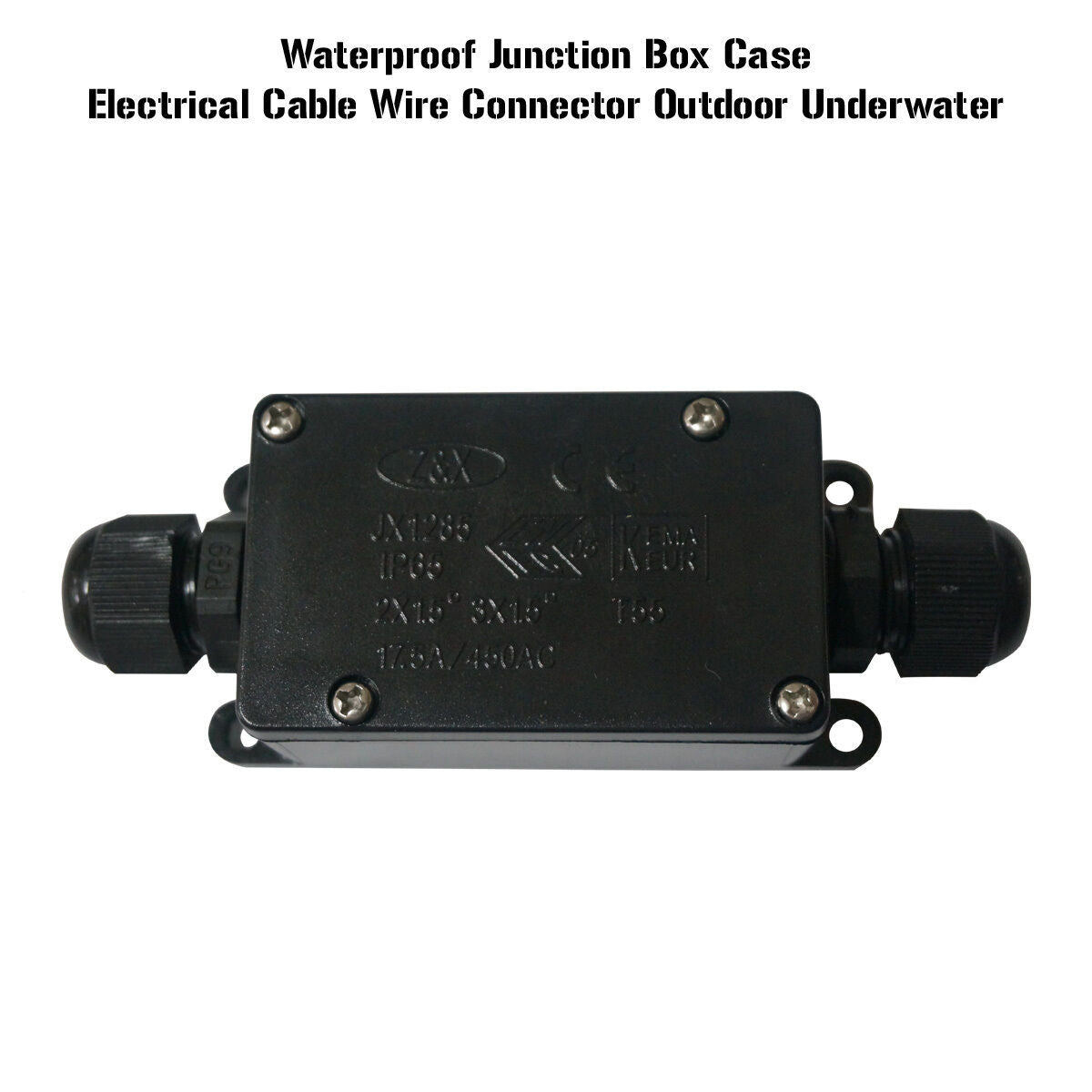 2 Way IP65 Waterproof Junction Box Underground Cable Line Protection Connector 2 Way~2043 - LEDSone UK Ltd