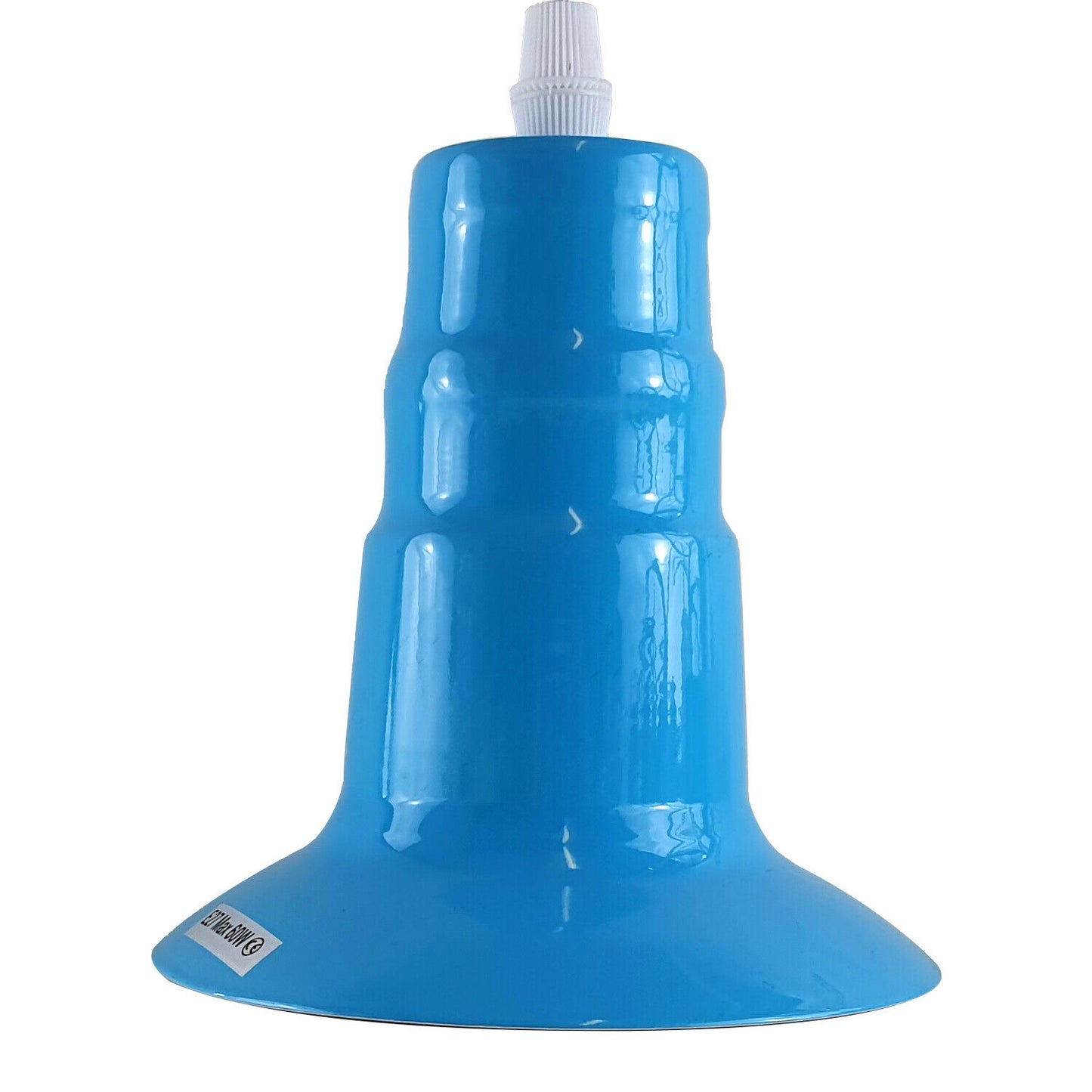 Blue Industrial Ceiling E27 Base Fitting Lamp Holder Pendant