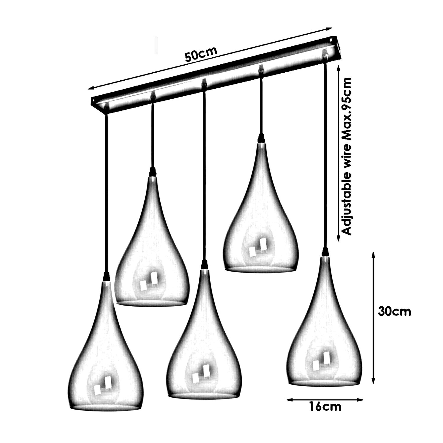pendant light teardrop