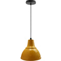 Yellow Metal Lampshade in Home and Furniture Lighting - Vintagelite