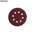 P-320 5 inch 8 Hole Sanding Discs Grind Paper Sanding Disc - Vintagelite