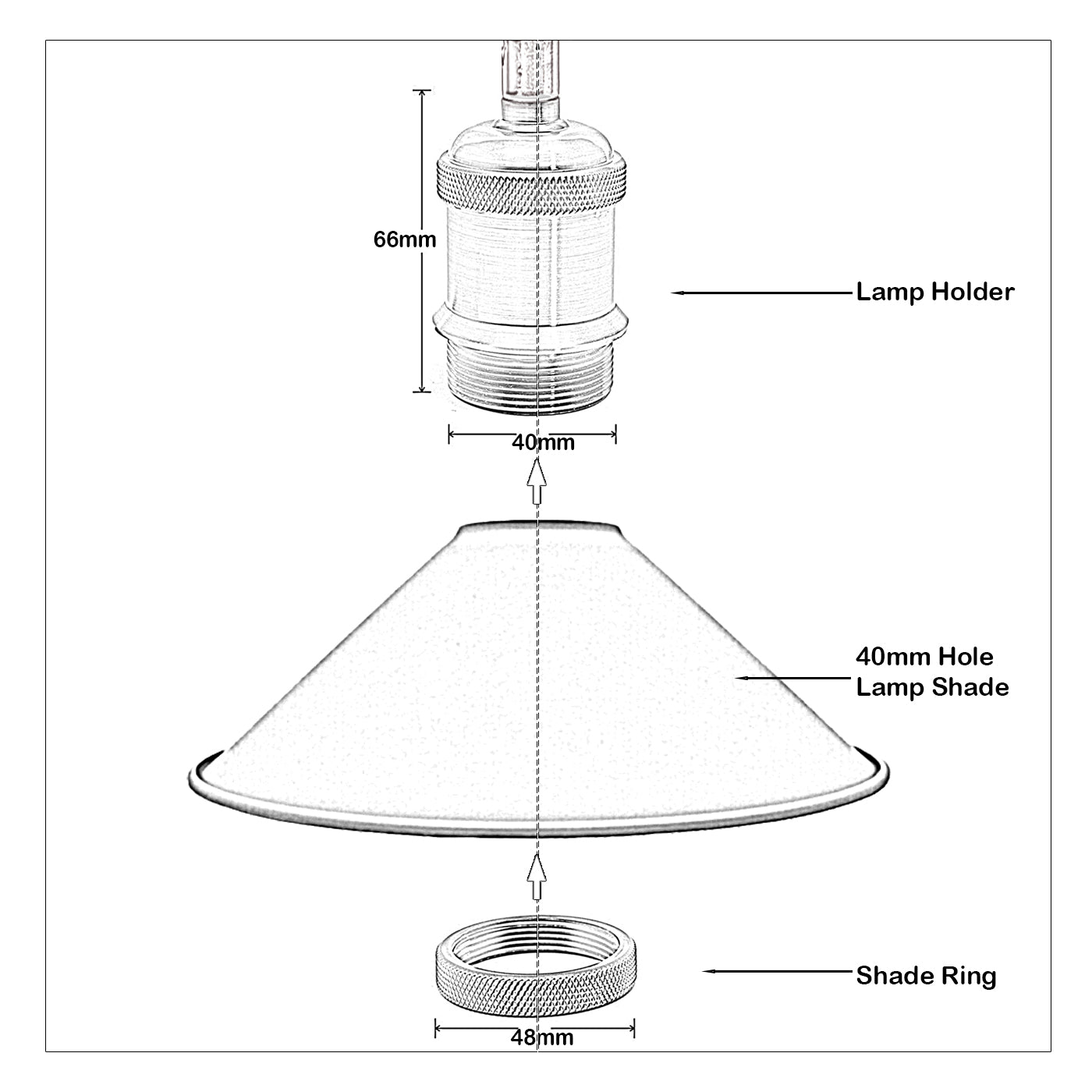 E27 Base Green Brass Holder 1m Twisted Cable~2164