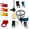 Industrial Wall Light Mounting E27 Bulb Holder Fitting wall Plate -Application image
