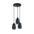 contemporary 3 light pendant
