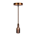 Copper Bottle Type Bulb Holder Pendant Light - Vintagelite