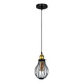 Industrial Vintage 3 Head Decorative Cage Ceiling Pendant Light