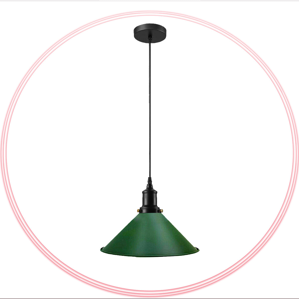 Ceiling Lamp Green Colour Pendant Light~2064