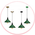 Ceiling Lamp Green Colour Pendant Light~2064