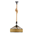 New Vintage Industrial Loft Hemp Rope Iron Pendant Ceiling Light Retro Lamp Hot~1832 - Vintagelite