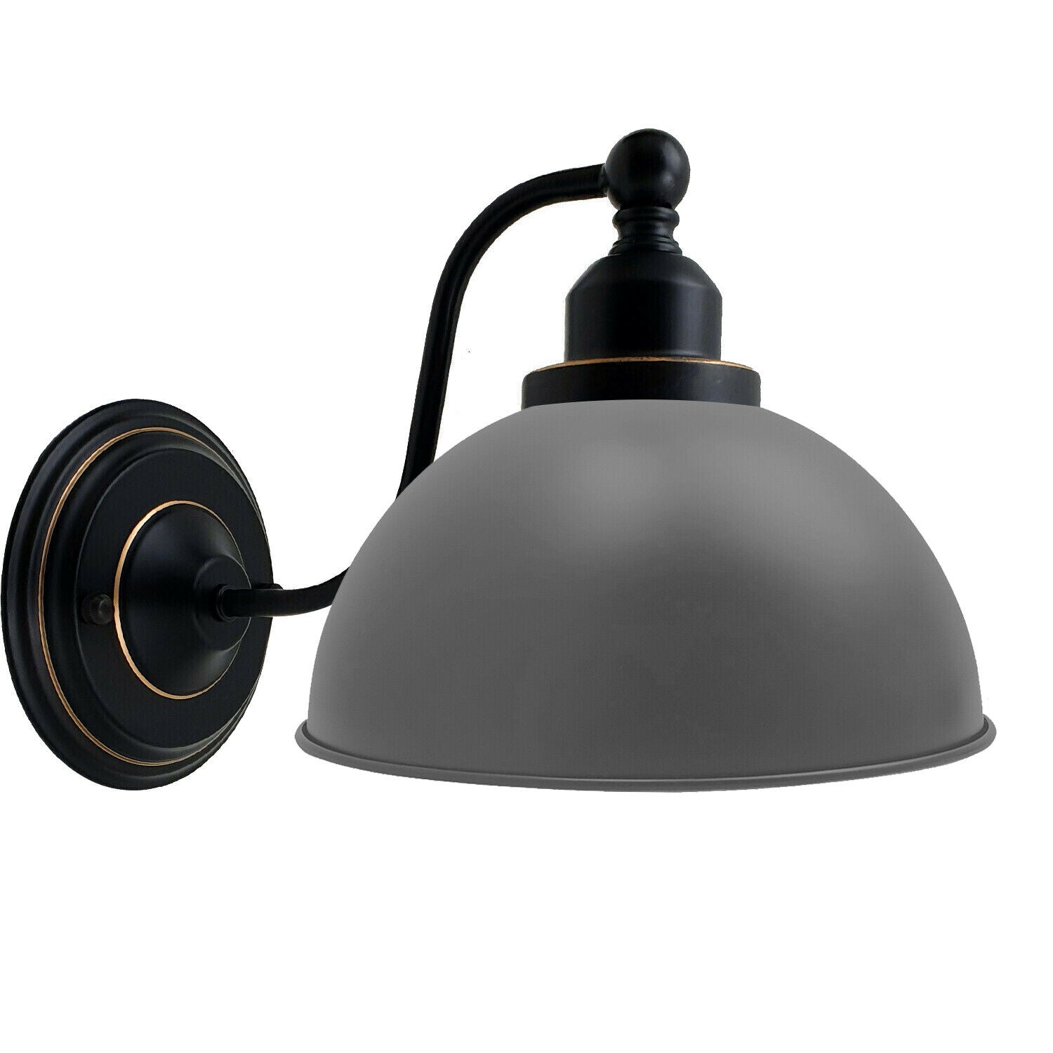 Retro industrial suspended wall lamp
