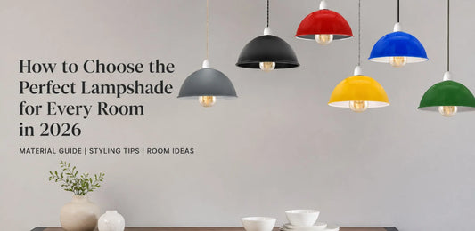 Fabric vs Metal vs Glass Lampshades: Pros and Cons Explained
