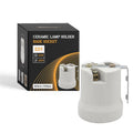 E27 Ceramic Lamp Holder Porcelain Edison Screw Bulb Socket ~ 3240