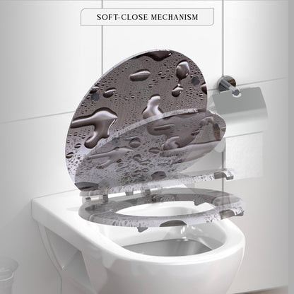 Unter water toilet seat
