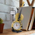 Violin Model Desk Decorations Decorative Table Alarm Clocks ~3517