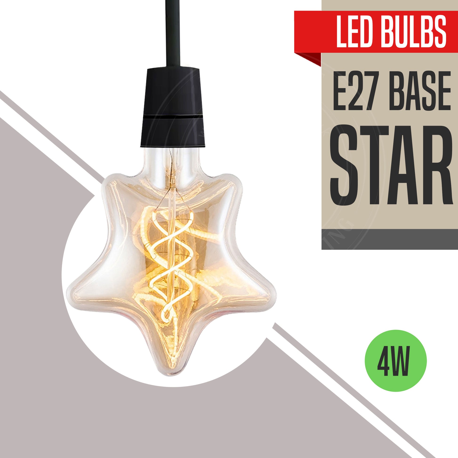 Star LED Light E27 Bulbs UK