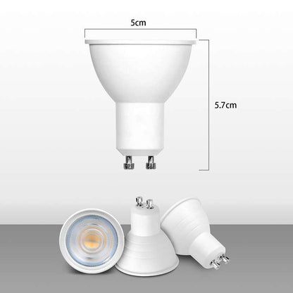 Gu10 Led Spotlight Bulb 5W 6500k - Size image