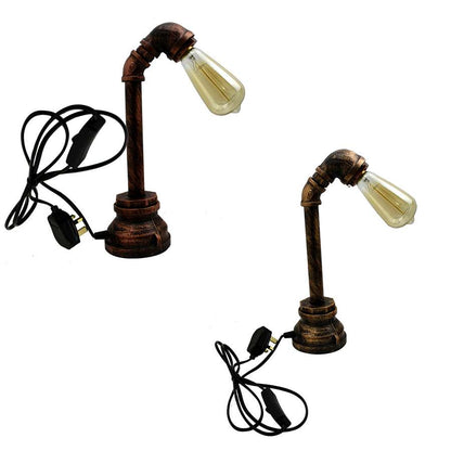 Industrial E27 Desk Accent Vintage Edison Steampunk Table Lamps
