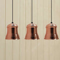 14cm Rose Gold Bell Shaped Vintage Industrial Retro Metal Ceiling Lamp Shade~3174
