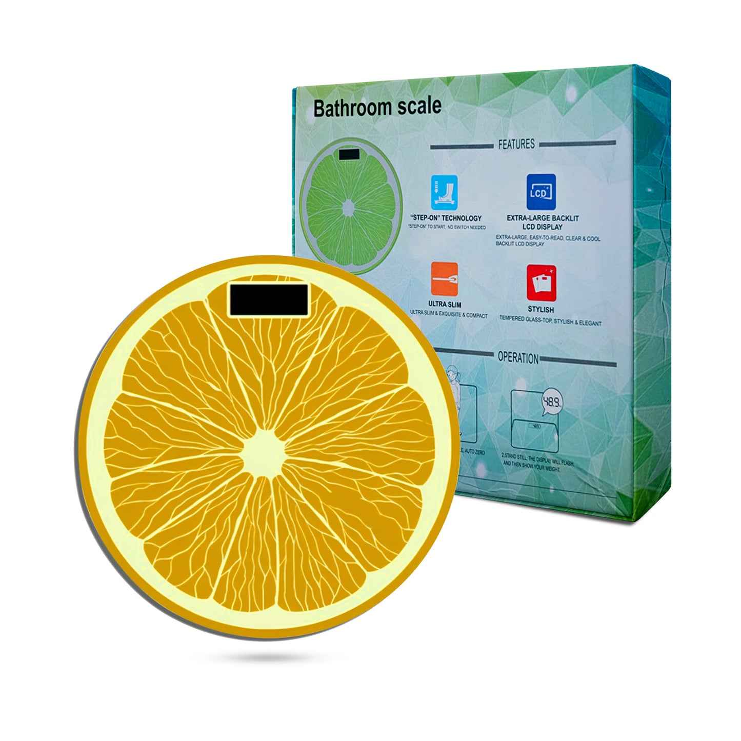 Orange & Lemon  Weight Scale