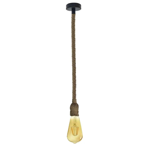 Industrial E27 Pedestal 1M Hanging Vintage Pendant Ceiling Light~3474