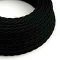 Twisted Vintage fabric Cable Flex0.75mm 2 Core ~ 3377 - Vintagelite