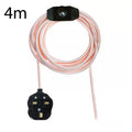 Industrial Ceiling Pendant Light E27 with 4m Cable & On/Off Switch ~ 3820 - Vintagelite
