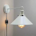 Plug-in Wall Sconces | Modern Indoor & Bedside Lights ~3957