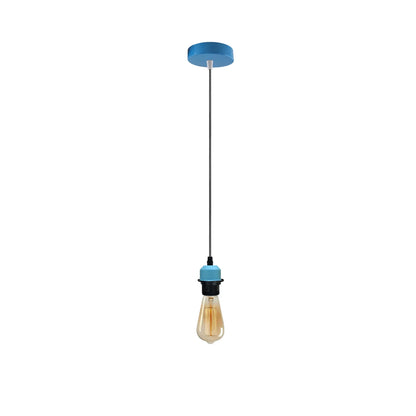 Blue Fitting E27 Lampshade Addable Pendant Light Holder 