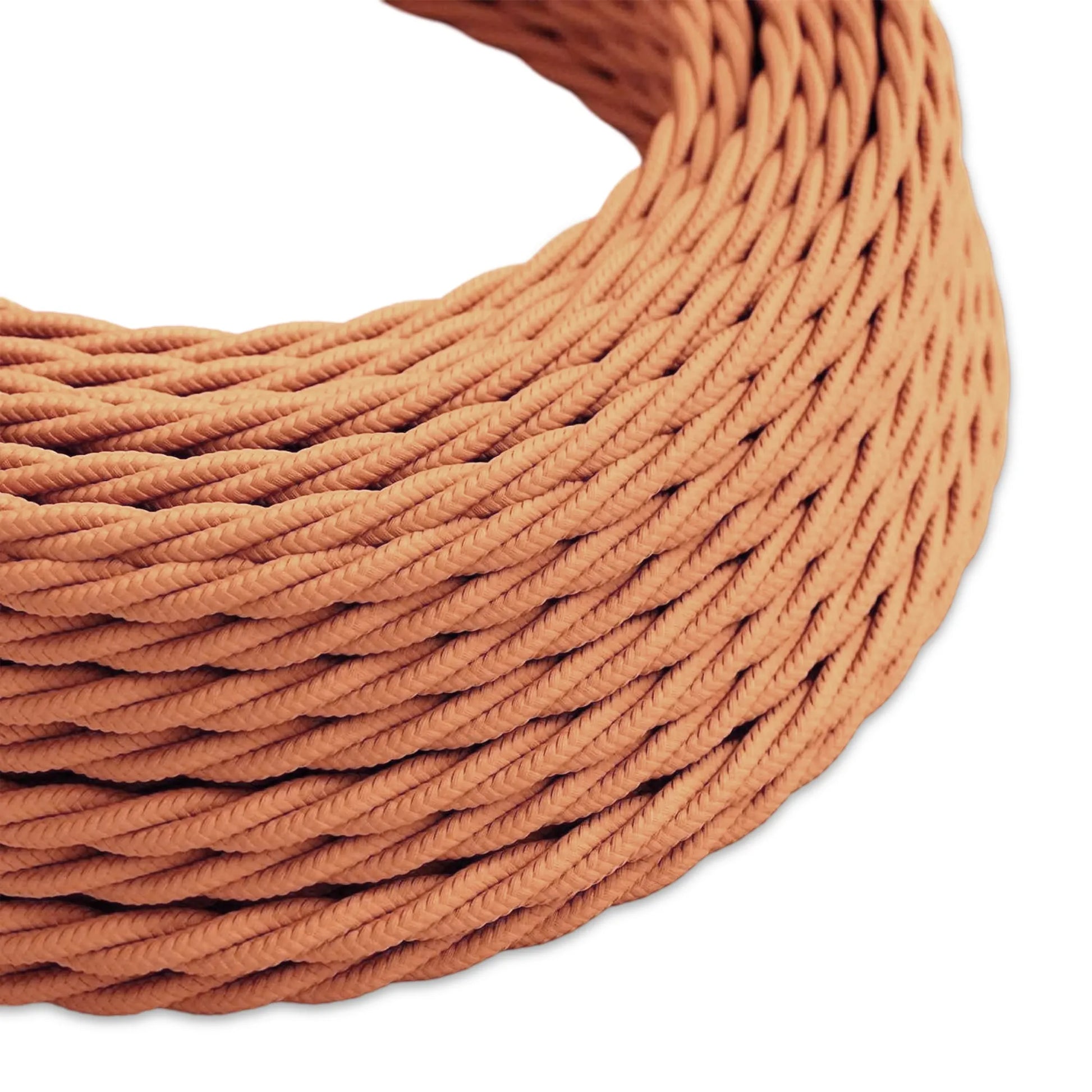 10 Meters 2 Core Rope Twisted Electric Light Cord,Vintage Braided Flex Cable Fabric Electrical Wire For DIY Pendant Lamp Industrial Lighting