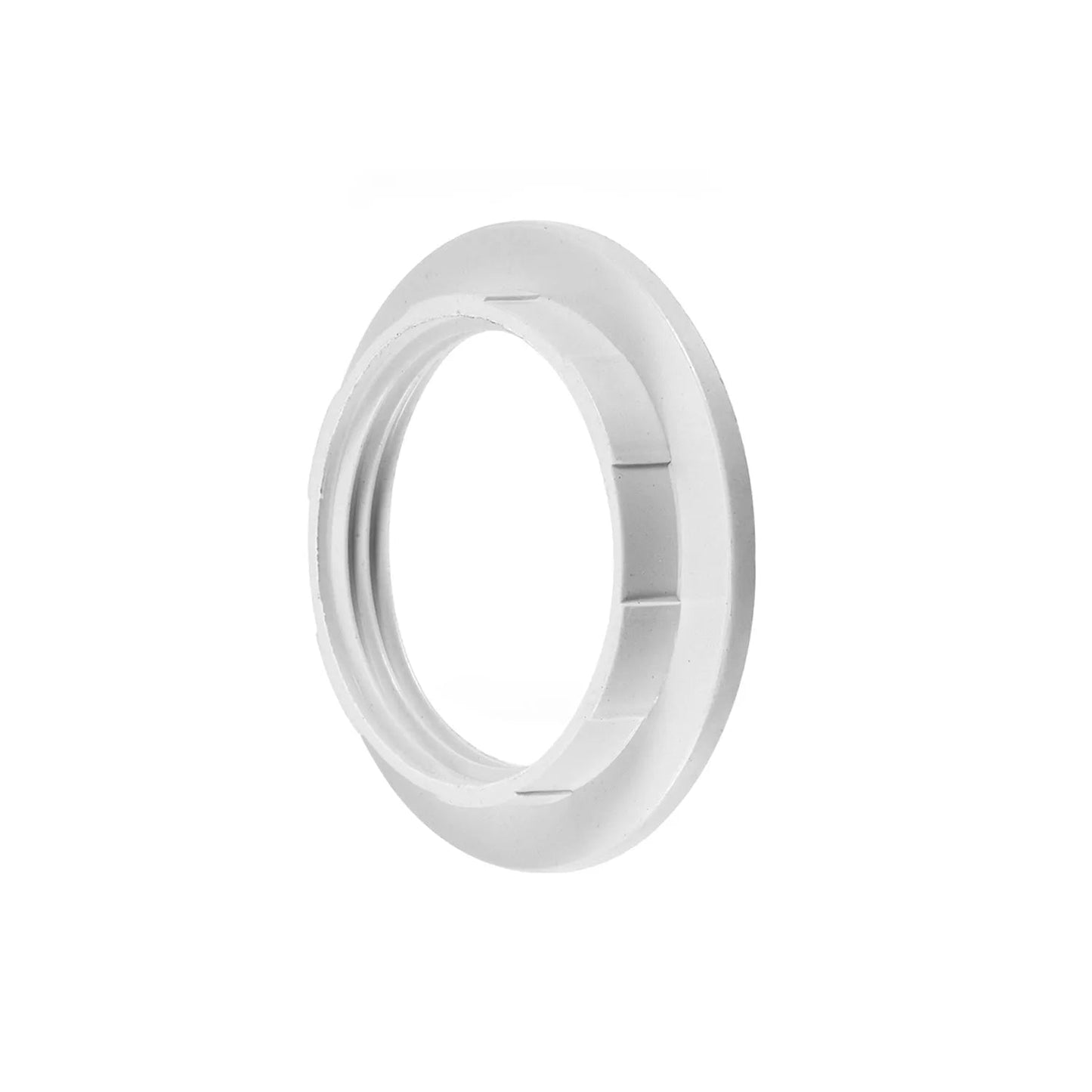 Black or White E14/ E27 Lampshade Collar Ring 2 Pack~1753