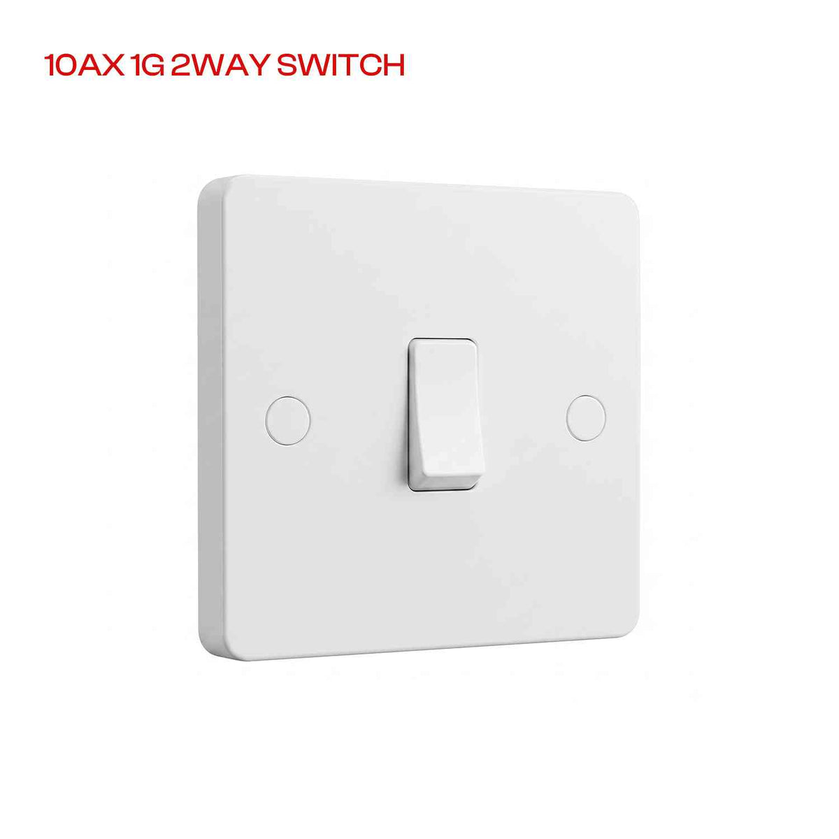 1, 2 & 3 Gang 2 Way White Light Switches 250V AC~4035