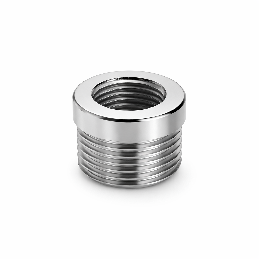 16mm Threaded Bushing – Chrome or White ~4053