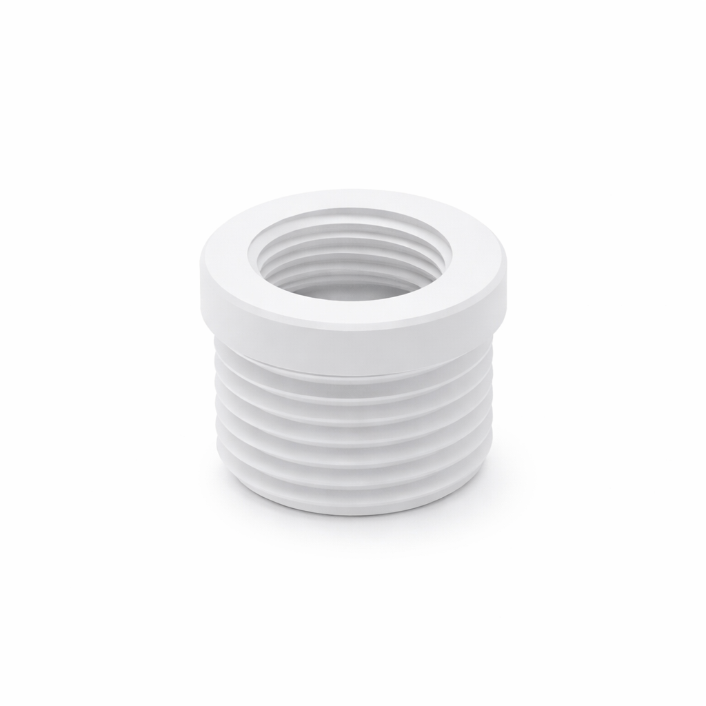 16mm Threaded Bushing – Chrome or White ~4053