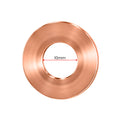 Copper Metal Reducer Plate 10mm Centre Hole – 1.5mm Thick ~4059