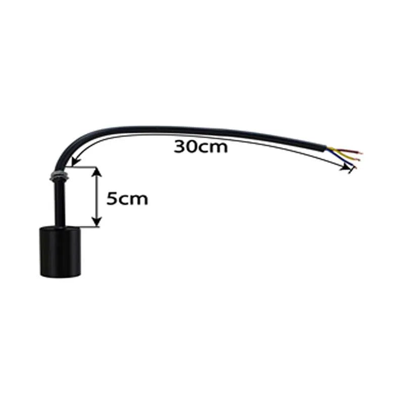  black holder with arm with 30cm