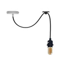 black spider pendant light