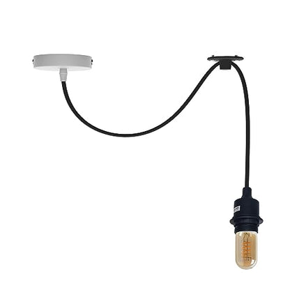black spider pendant light