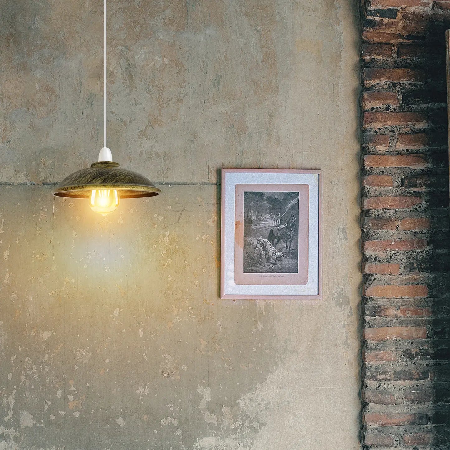 240mm easy fit shade for bedroom light