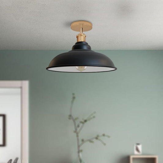  Retro Flush Mount Shade Ceiling Light