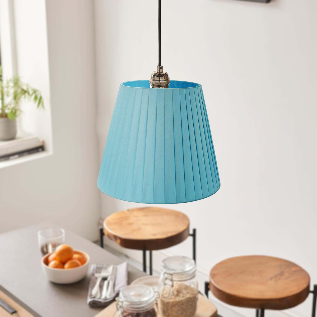 Modern Fabric Coolie Shape Ceiling  Lampshade ~ 3724 - Vintagelite
