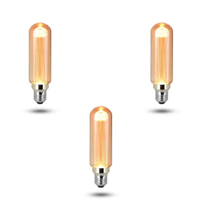 Vintage E27 Amber Glass Warm White Non Dimmable Decorative Bulbs~3160