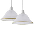 clear glass lamp shade ribbed