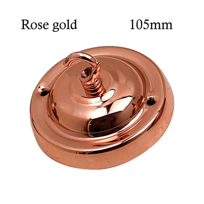Ceiling Rose Hook Plate For Light Fitting Chandelier 105mm Dia Choose Finish ~ 1211