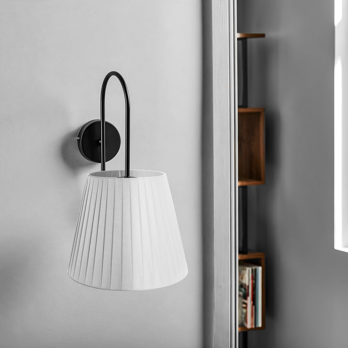 Modern Fabric Coolie Shape Ceiling  Lampshade ~ 3724 - Vintagelite