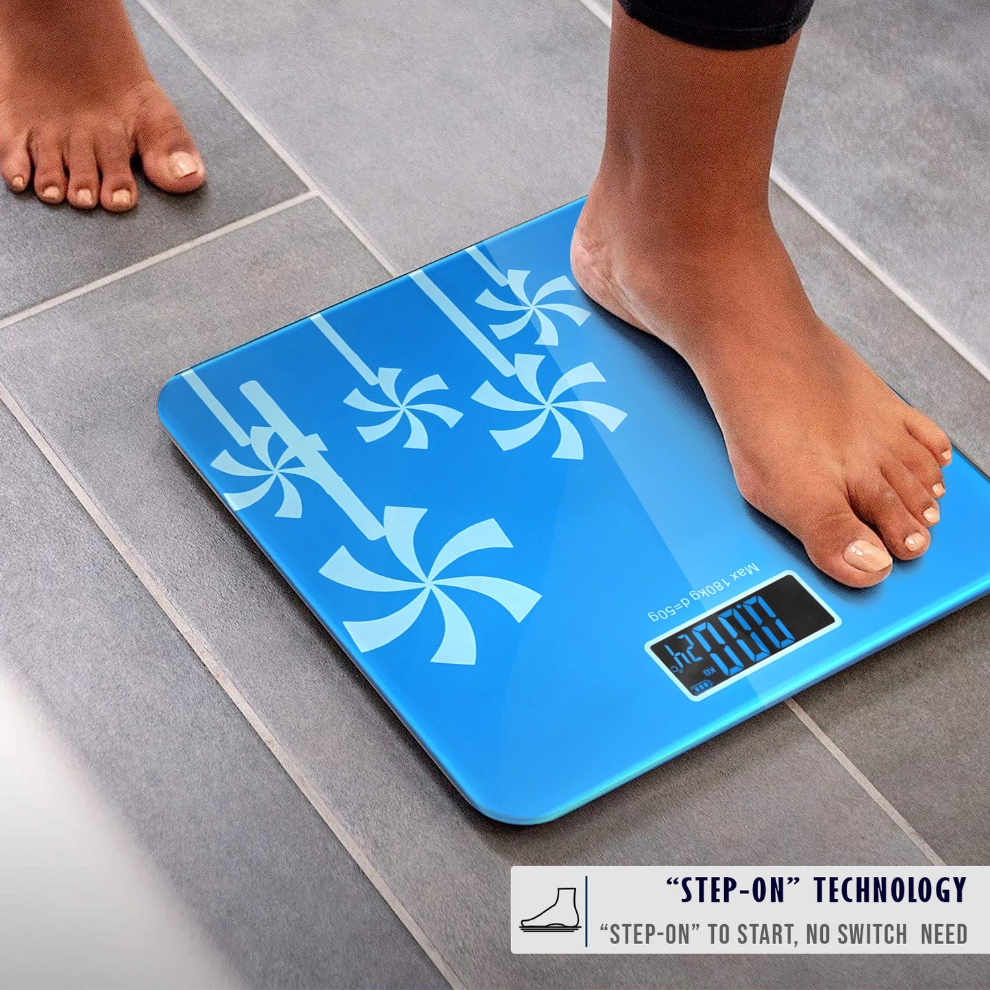 Printed Design Weighing Scale