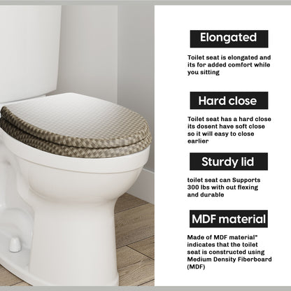 waterproof toilet seat
