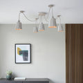 5-Way Adjustable Spider Hanging Ceiling Pendant Light- Application image