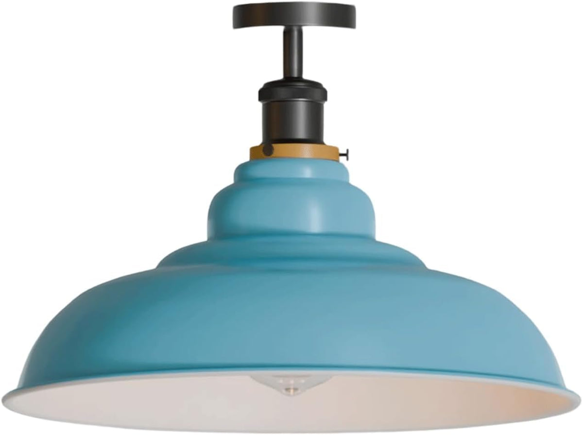 Flush Mount Ceiling Light Metal 32cm Light Shade~4125