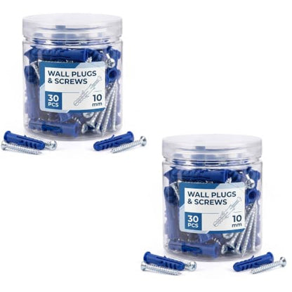 Wall Plugs and Screws Set Wall Anchors~4051